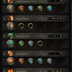 【Level 87 Infernalist  Standard League】✦ 145K Gold + 6 Premium Tabs ✦ SS Desc ✦ 106 Hours // Instant Delivery 3
